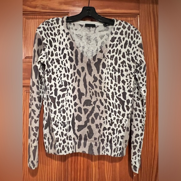 ATM/Anthony Thomas Melillo leopard sweater - Picture 3 of 4